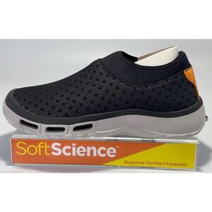 Fishing, Boat, Deck Shoes Neoprene Collar Mens Size 8 Black Water Slip Resistant